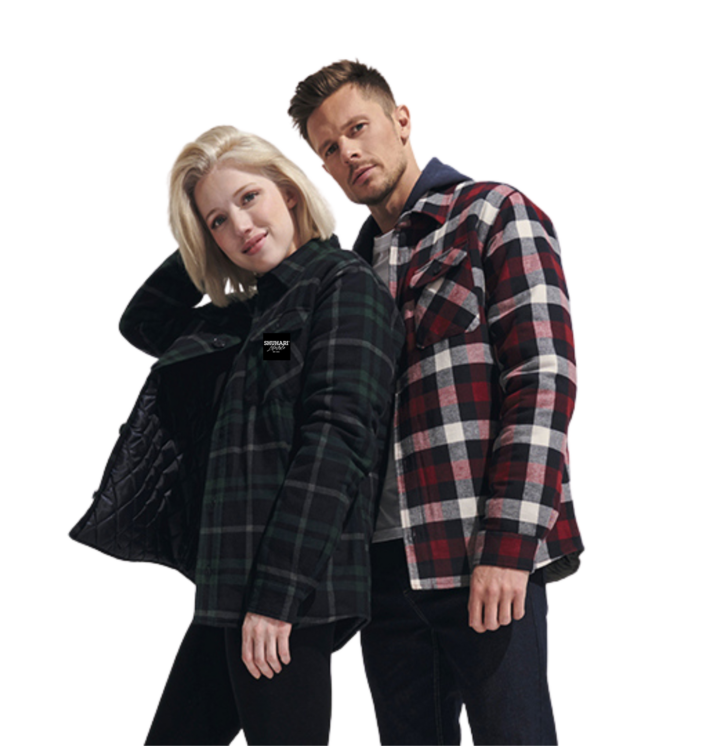 Flannel Jacke Unisex