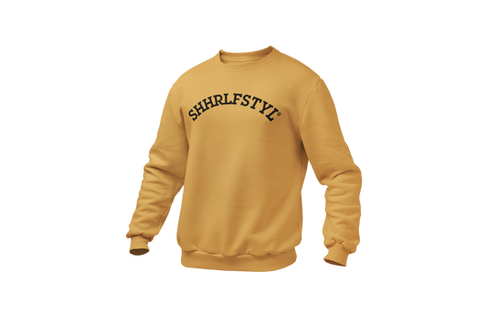 Logo Sweatshirt Gold JH040 Unisex