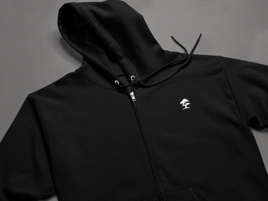 Logo Zipped Hoodie Cultivator